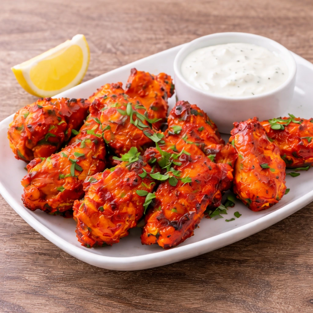 Tandoori Chicken Wings at Uniq Pizza Cavanagh Heritage Valley Edmonton